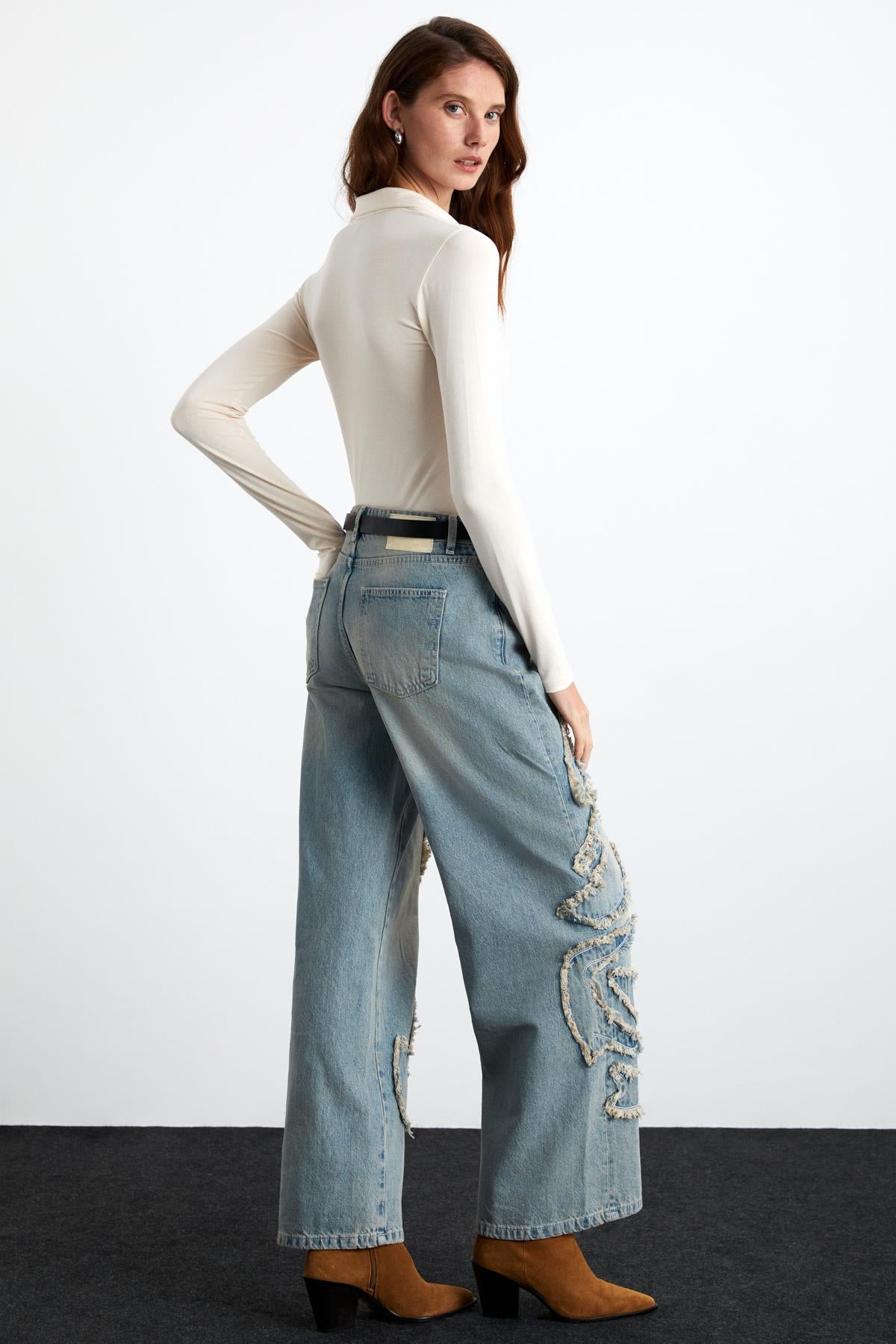 GRIMELANGE SAYDA Damen Viskose-Bluse Ecru