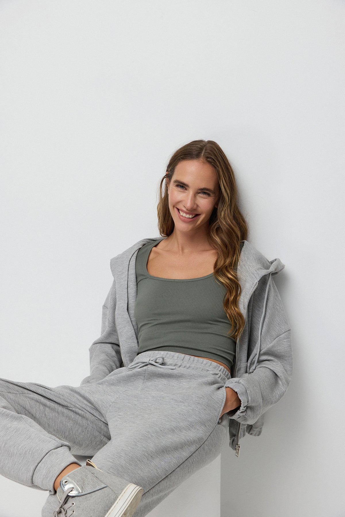 Kurzärmeliges Crop-Top