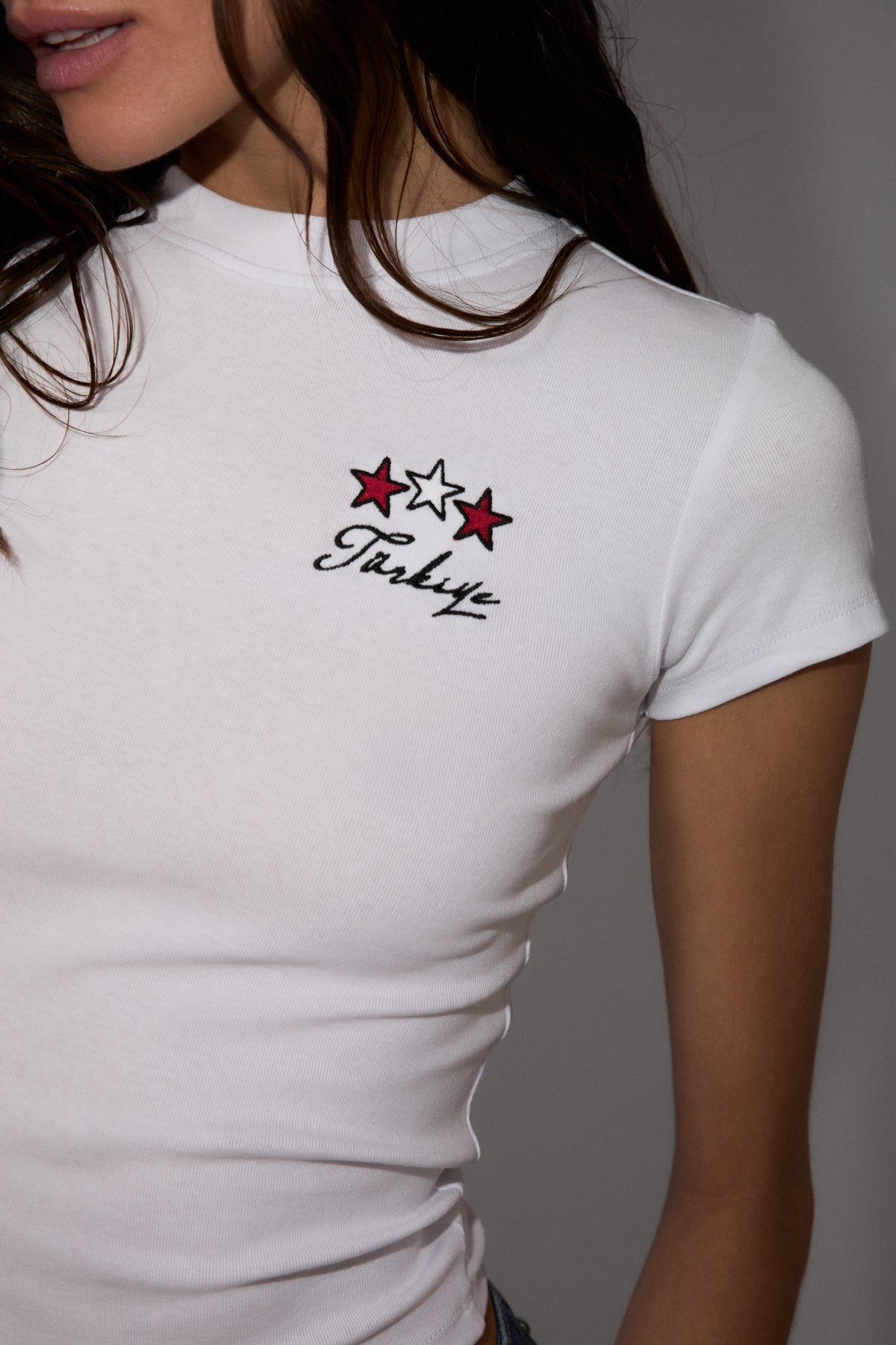 Selcen Damen Besticktes Shirt