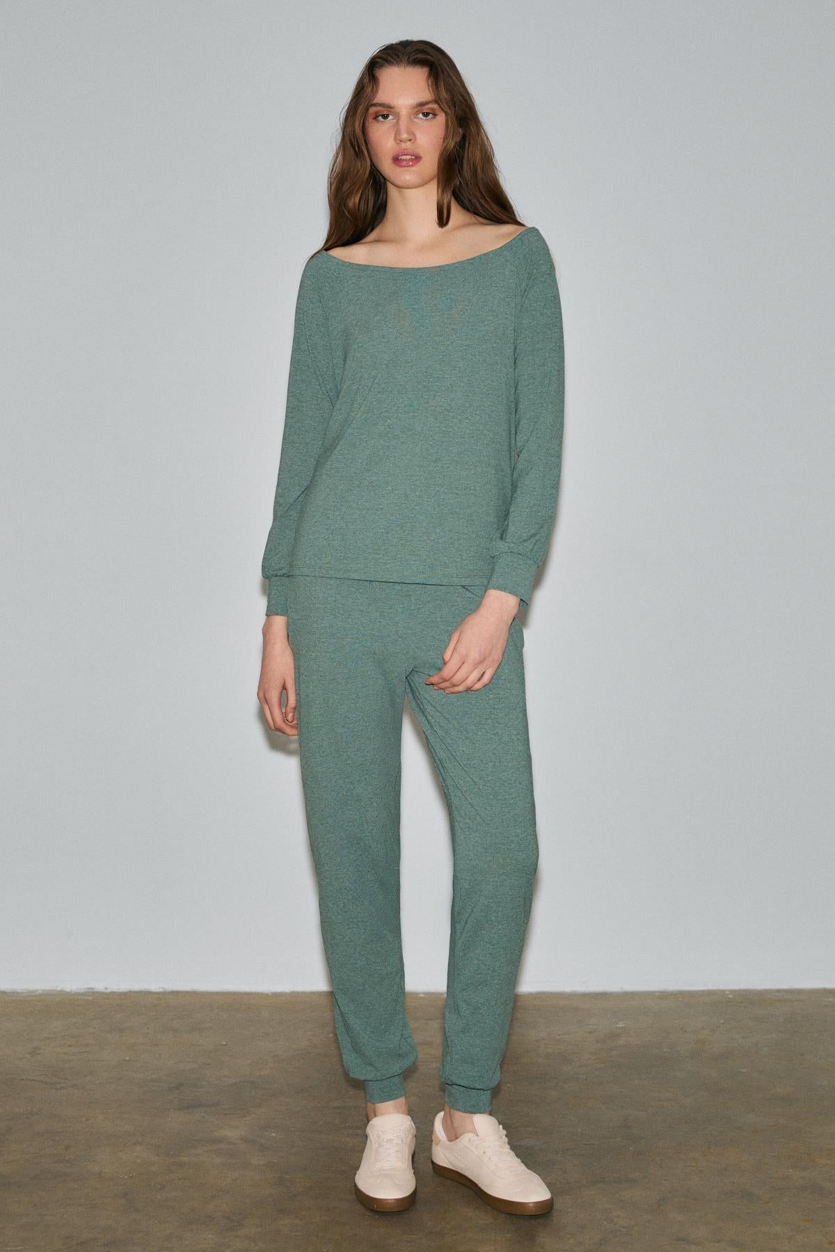 SELVIAN Damen Stretch Co-ord-Set