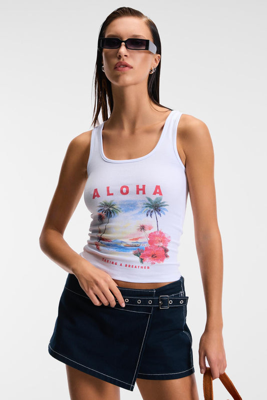 SEPHIRA Damen Slim-Fit Cutout Top