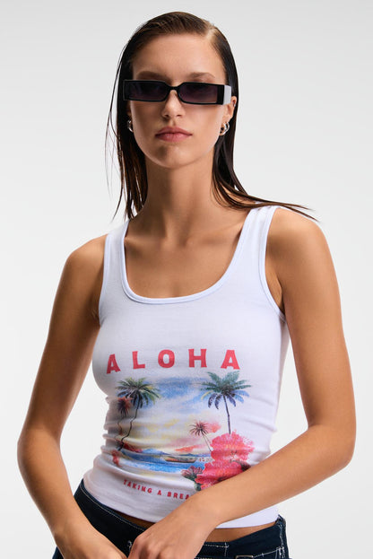 SEPHIRA Damen Slim-Fit Cutout Top