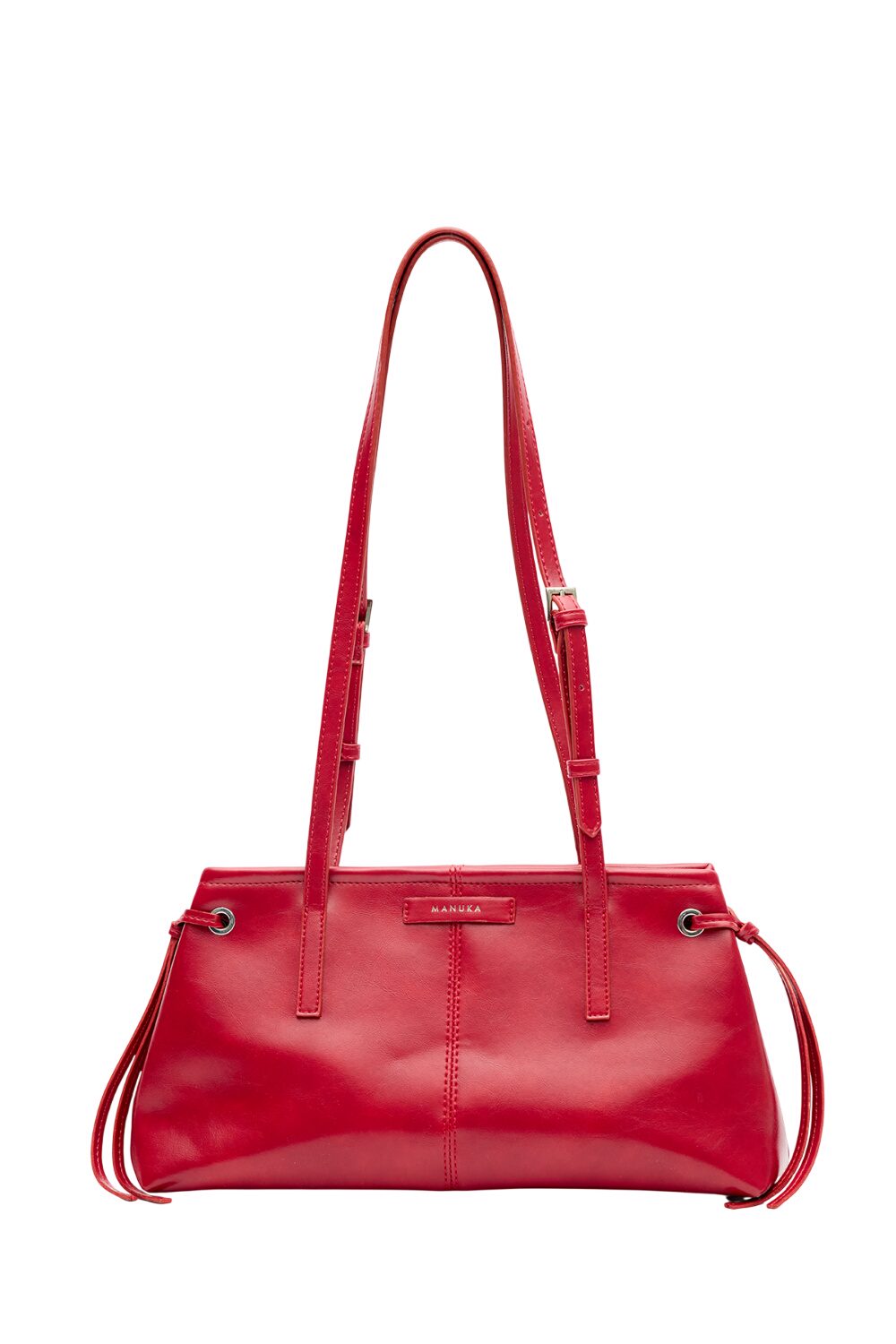 GESTREIFTE DETAILTASCHE SCHWARZ