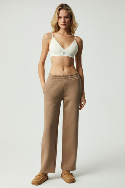 SHARID Damen Weite Relaxed Hose
