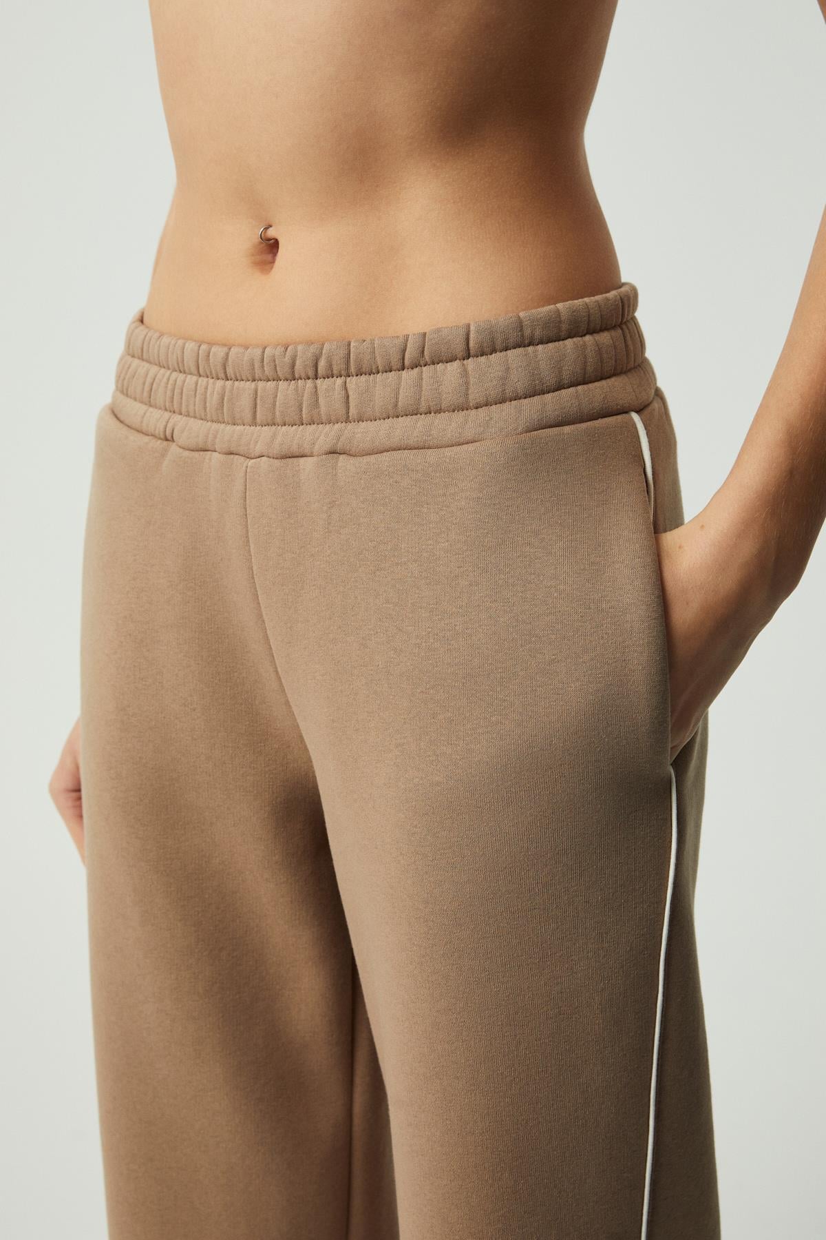 SHARID Damen Weite Relaxed Hose