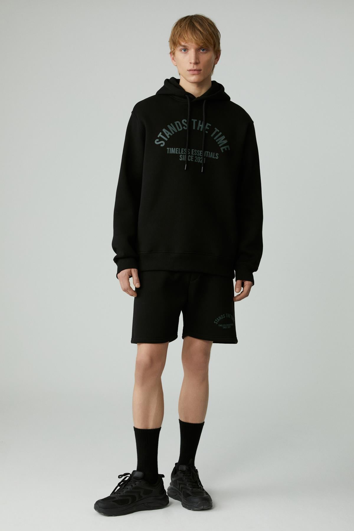 SHAW Herren Shorts mit Elastikbund