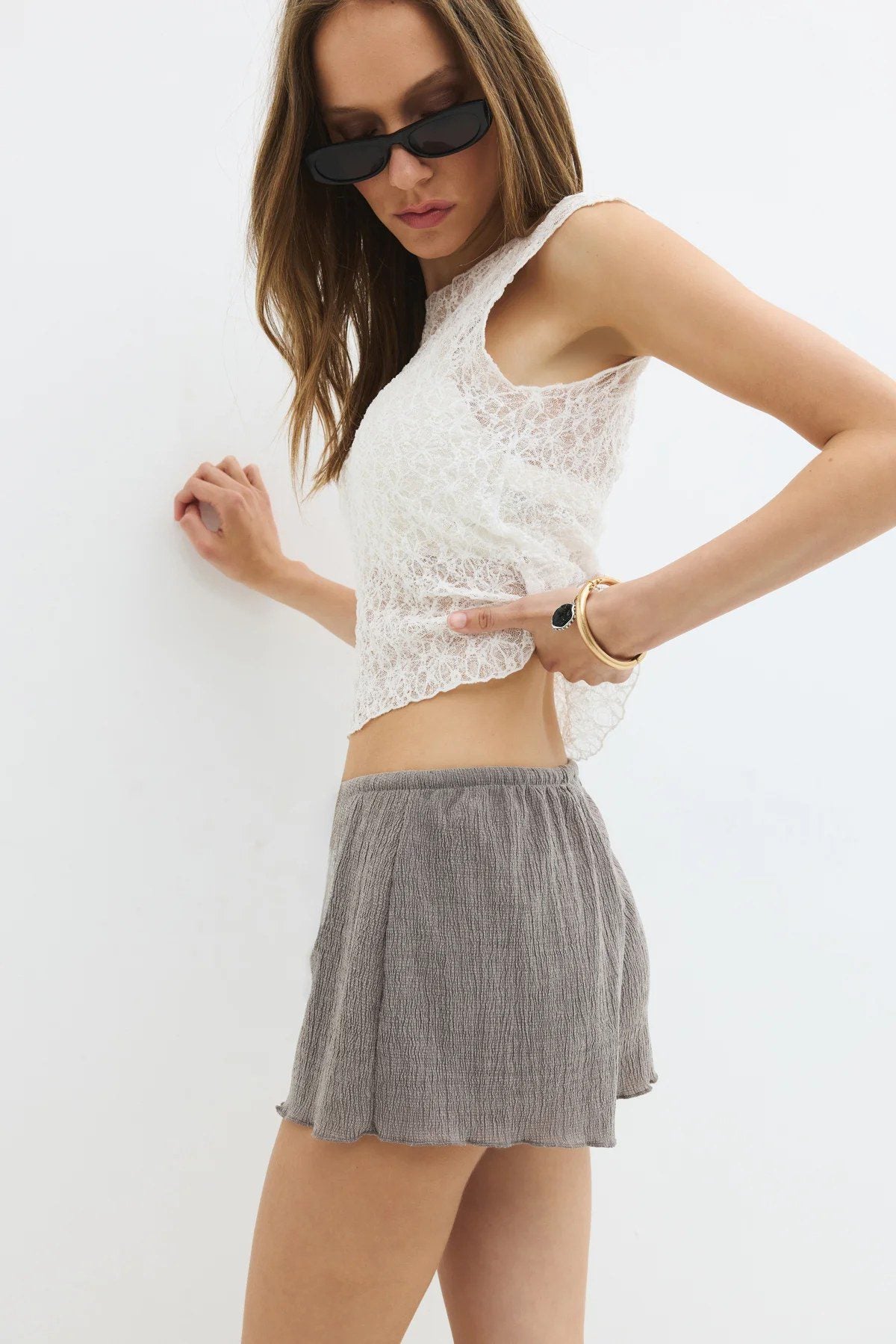 Shorts mit Kordelzugbund