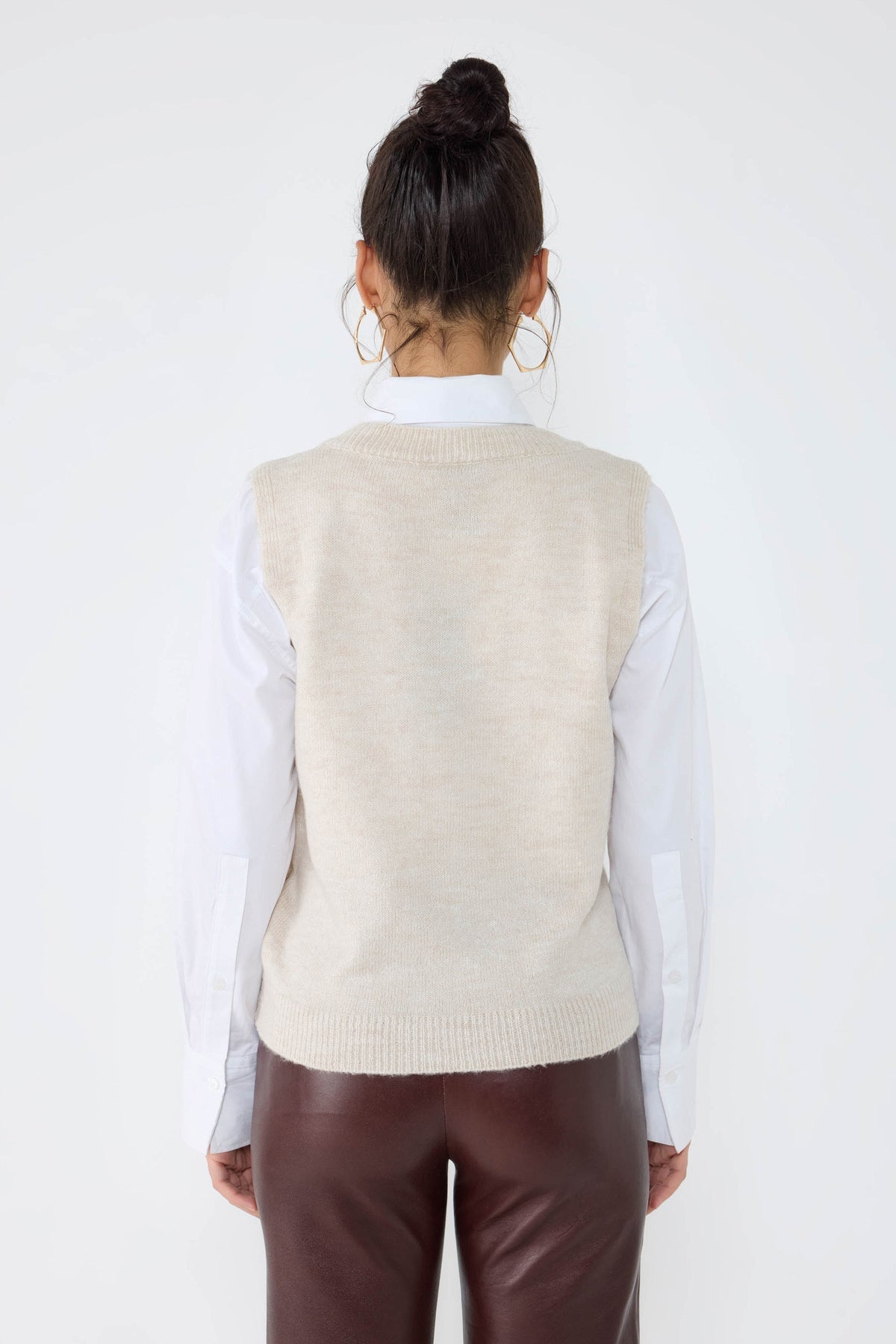Paillettenstrickpullover