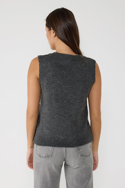 Paillettenstrickpullover