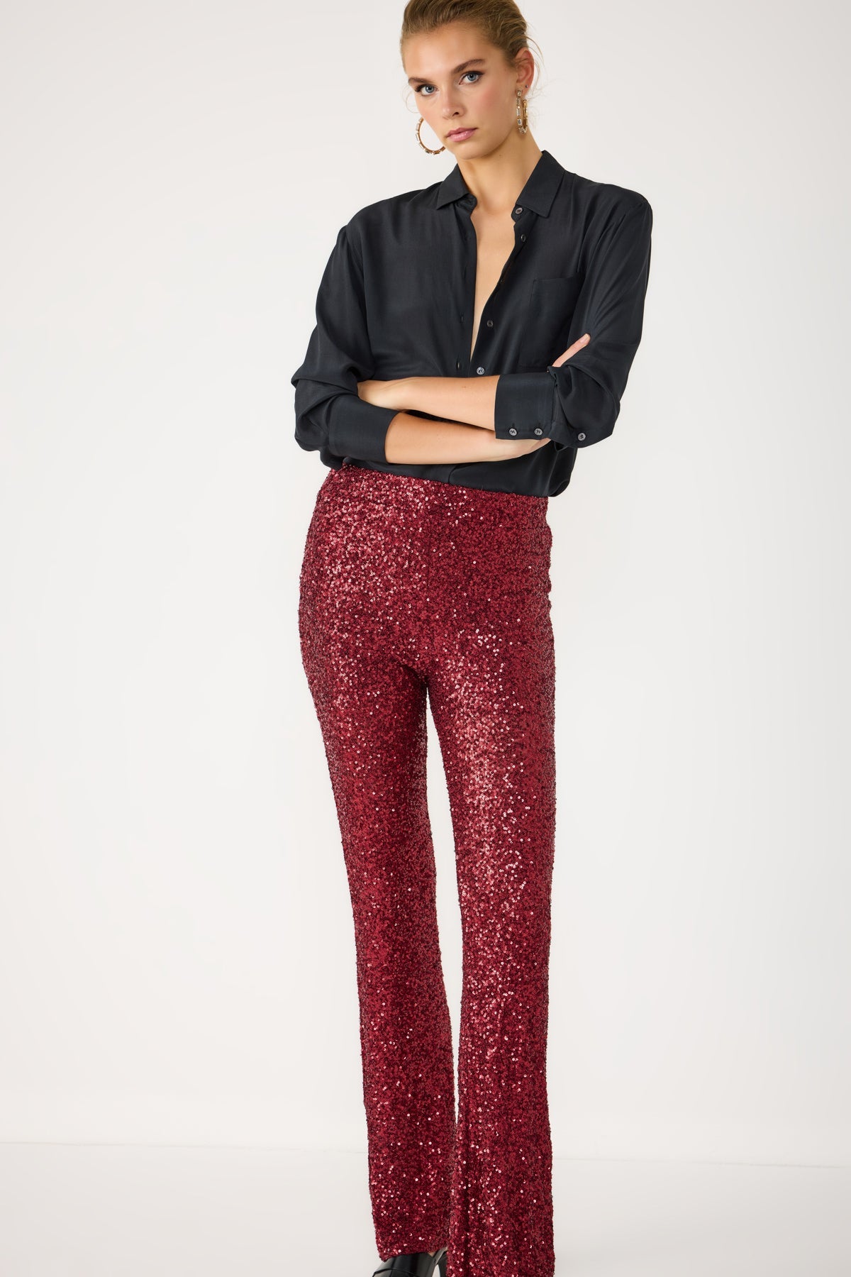Glitzerhose