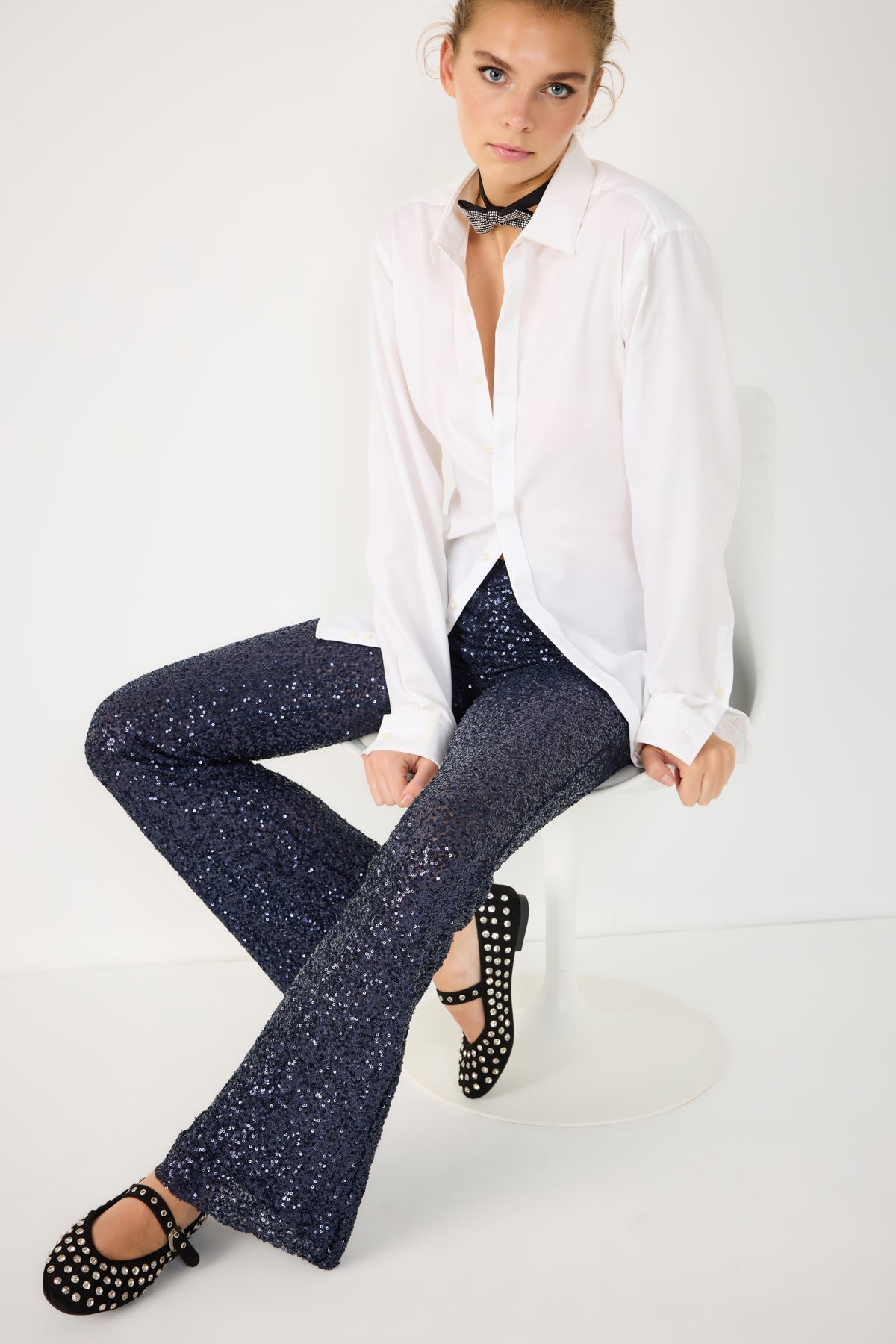 Glitzerhose