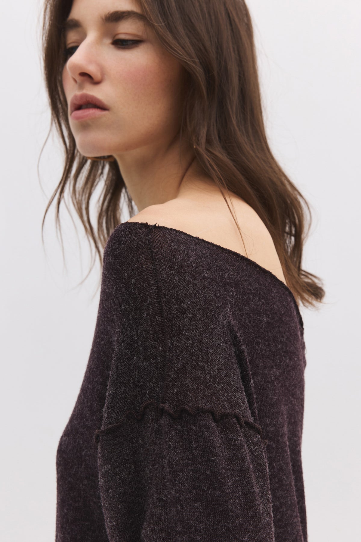 Glitzerndes, leichtes Sweatshirt