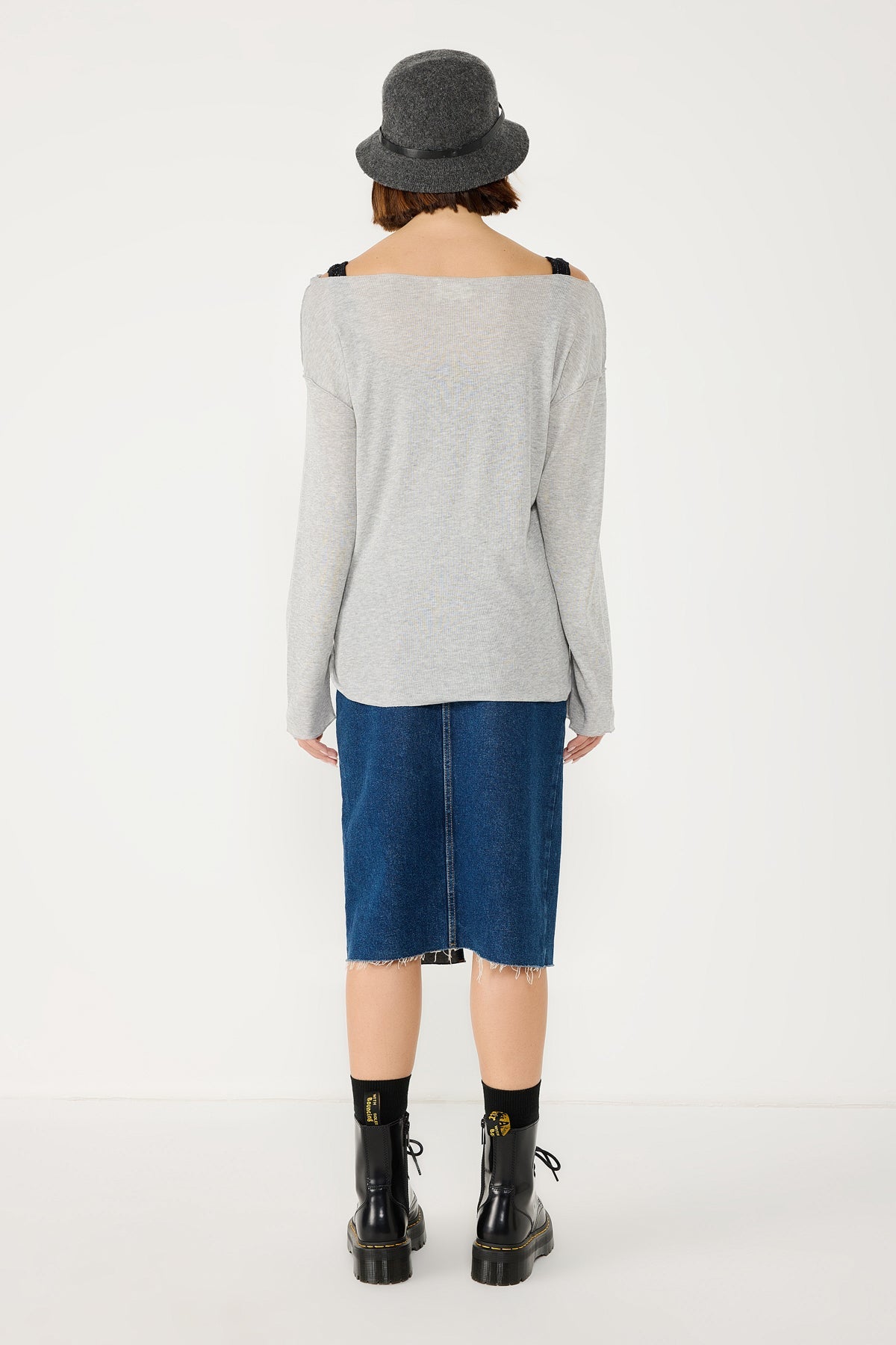 Glitzernde Basic-Bluse