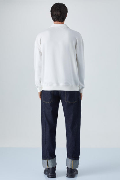 SIMPLYFY Herren Polo Sweatshirt