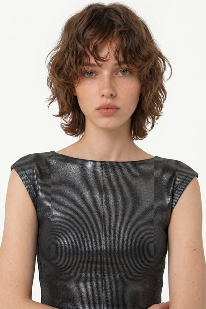 Rückenfreies Basic Top