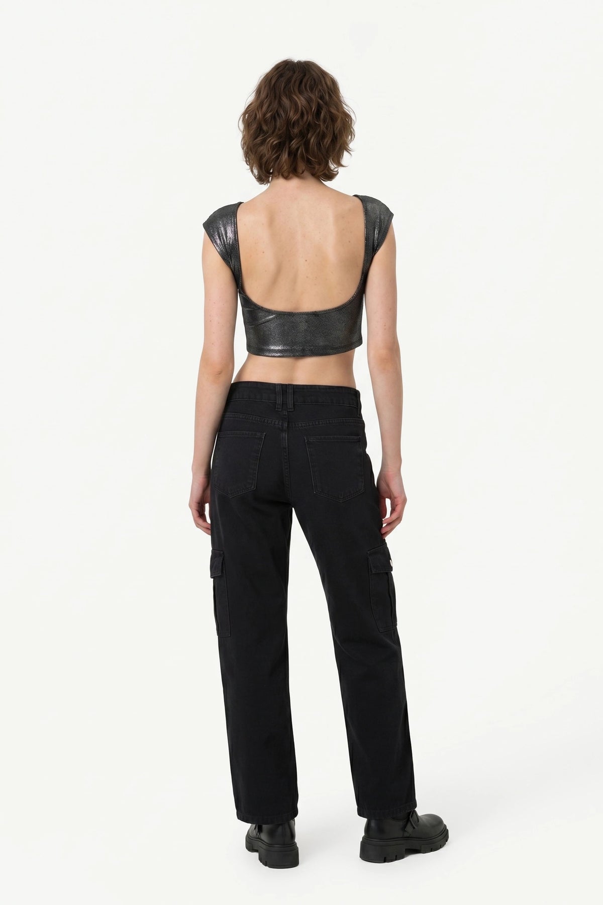 Rückenfreies Basic Top
