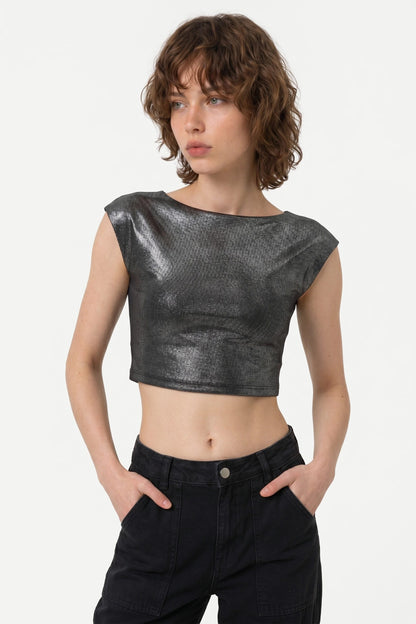 Rückenfreies Basic Top