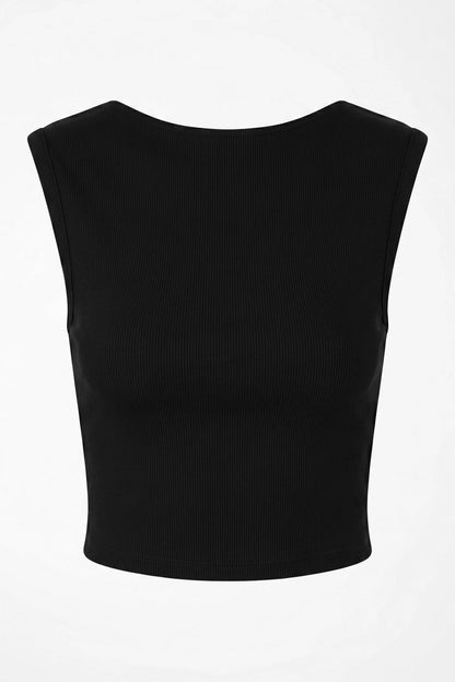 Rückenfreies Crop Top
