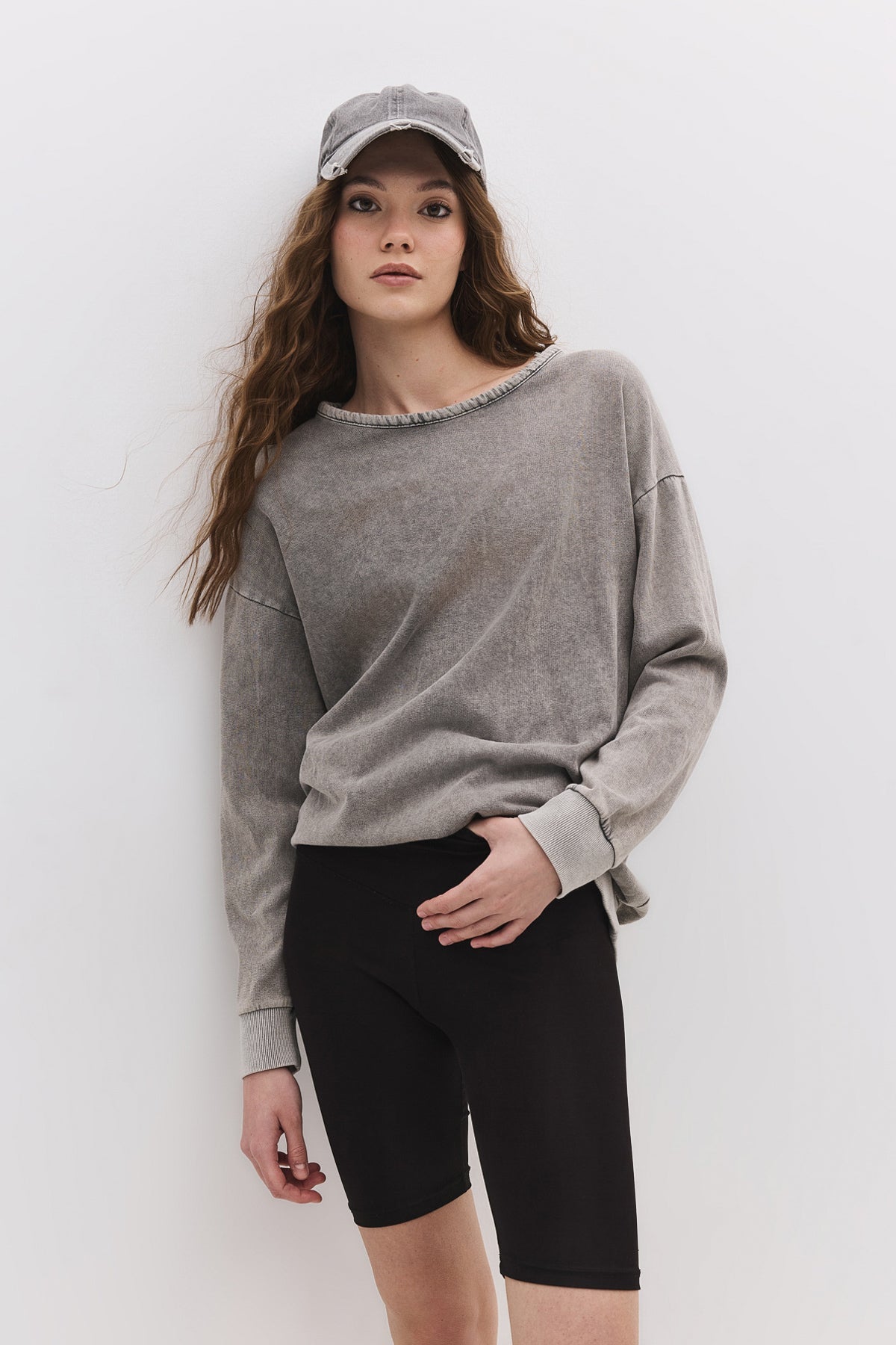 Langärmeliges Sweatshirt