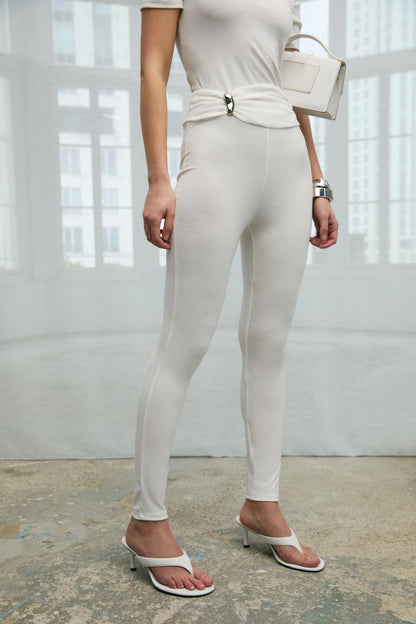 SISILY Damen Stretch Slim Leggings