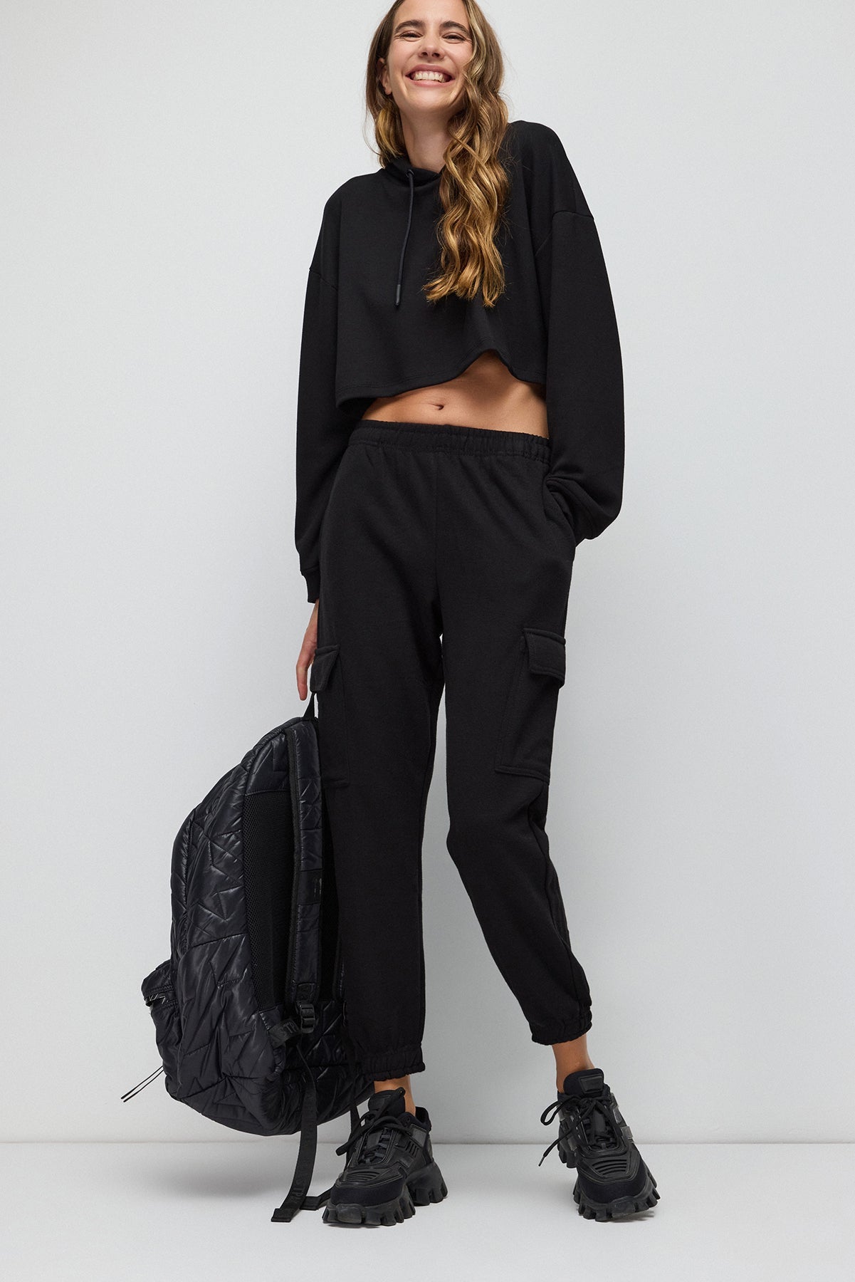 Basic Cargo Jogger Sweatpants