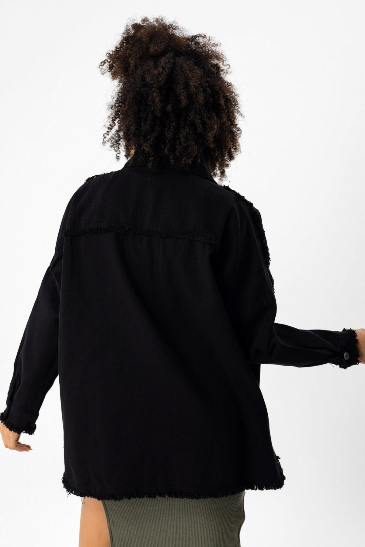 Jacke mit geknöpften Taschen