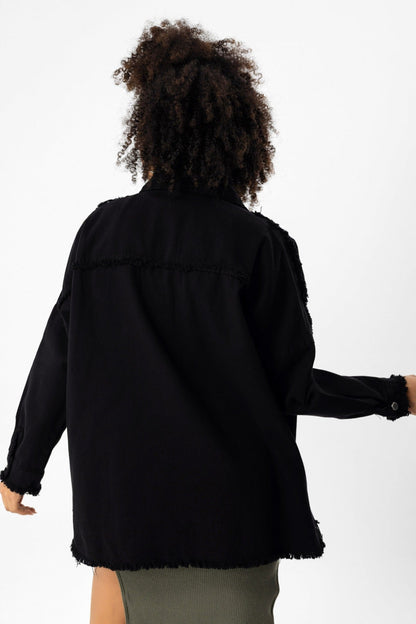Jacke mit geknöpften Taschen