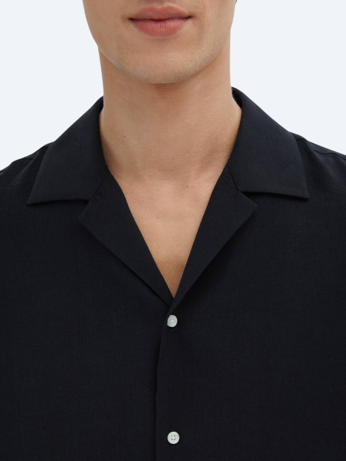 Einfaches Oversized Gewebtes Freizeithemd