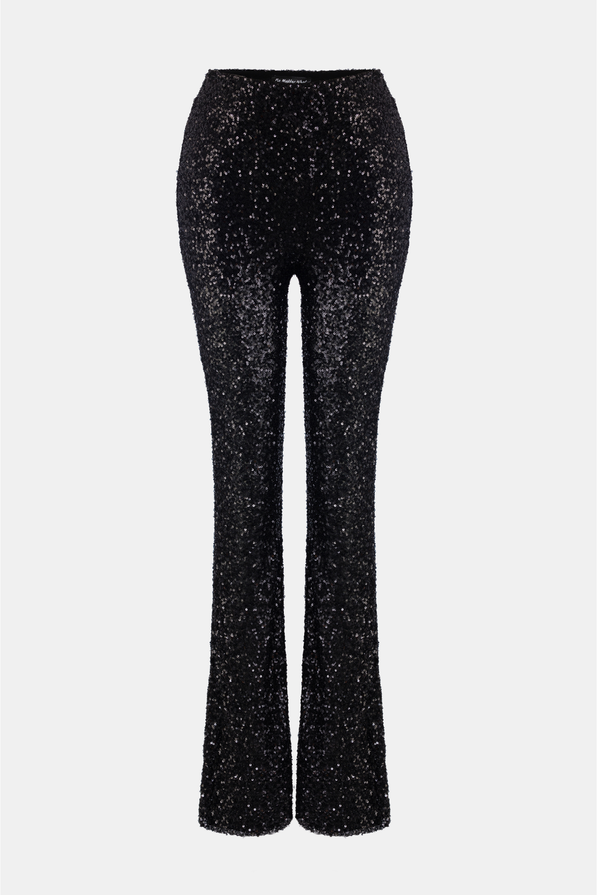 Paillettenbesetzte Stretchhose