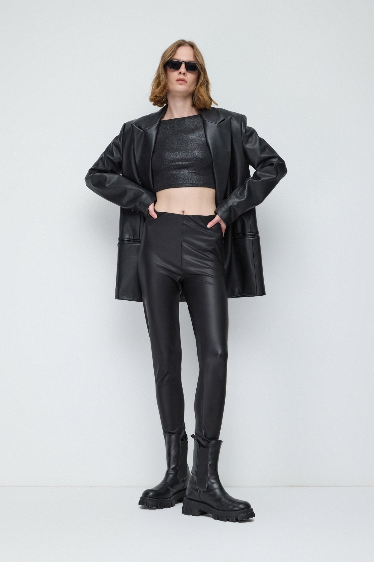 Leggings mit hohem Bund