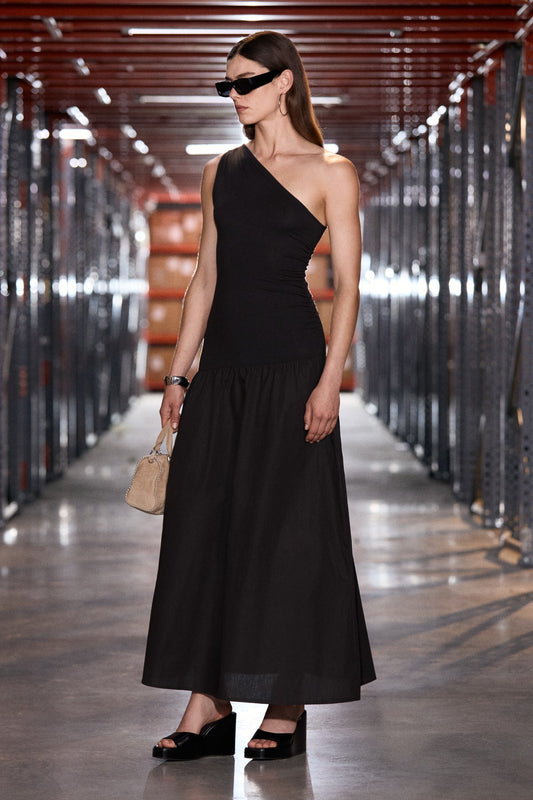 SLEEVES PANI Bio-Baumwoll-Kleid