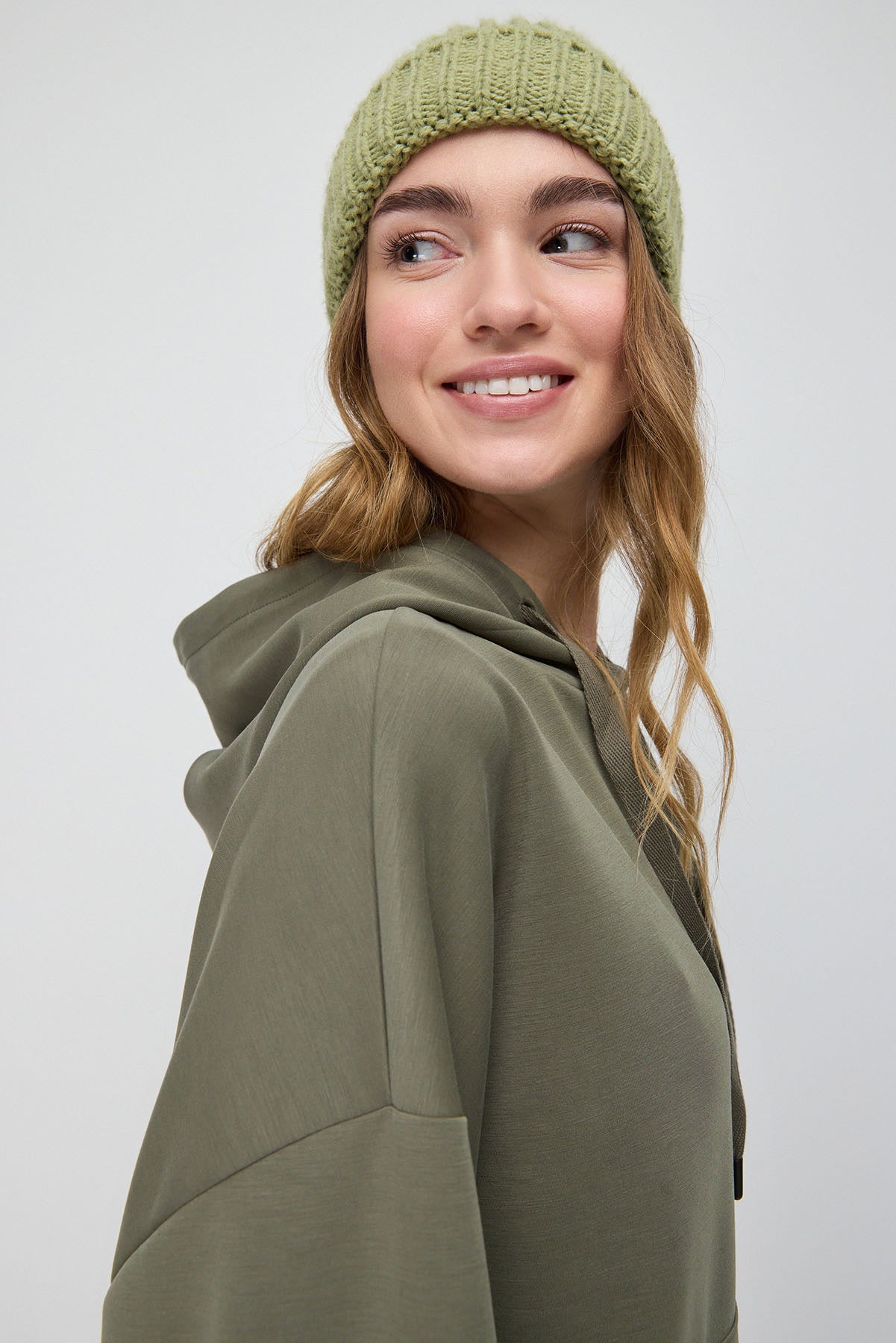 Kapuzenpullover aus weichem Material