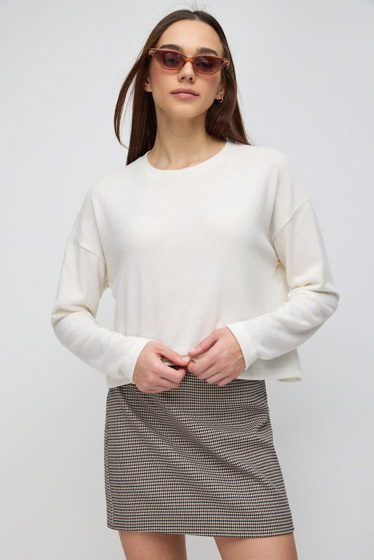 Basic-Bluse mit weichem Griff