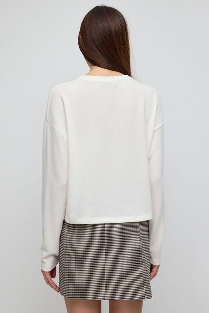 Basic-Bluse mit weichem Griff