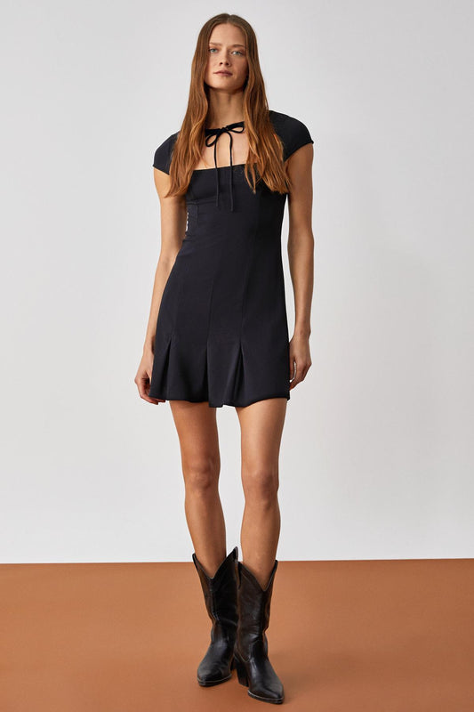 SOFTRUIZ Damen Asymmetrisches Kleid