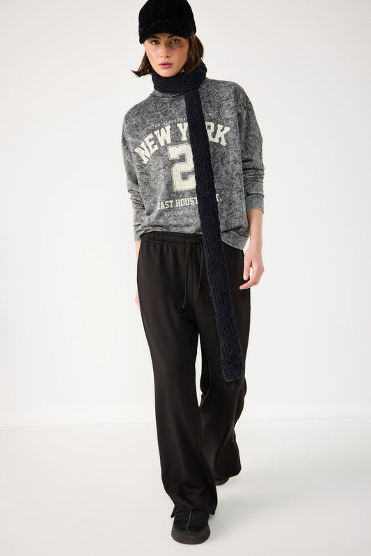 Bedrucktes Oversize-Sweatshirt