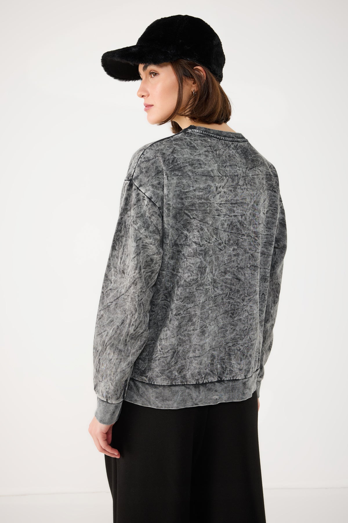 Bedrucktes Oversize-Sweatshirt