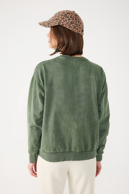 Bedrucktes Oversize-Sweatshirt
