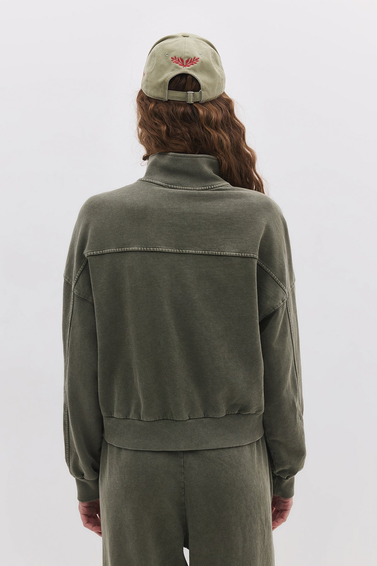 Sweatshirt mit Reißverschluss