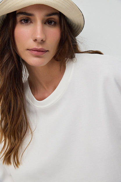 Oversize-T-Shirt mit Used-Look
