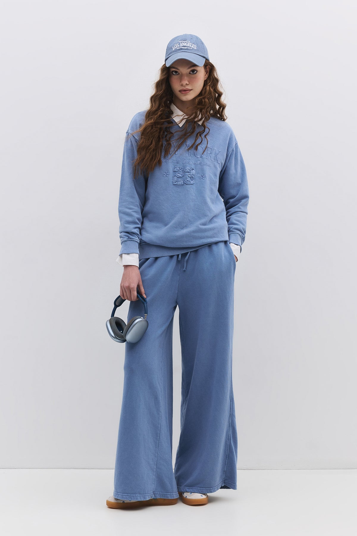 Sweatshirt mit Rundhalsausschnitt