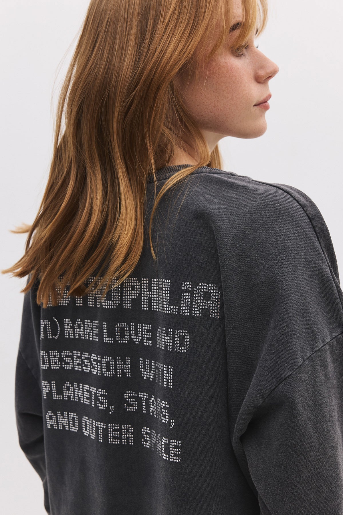 Bedrucktes Sweatshirt