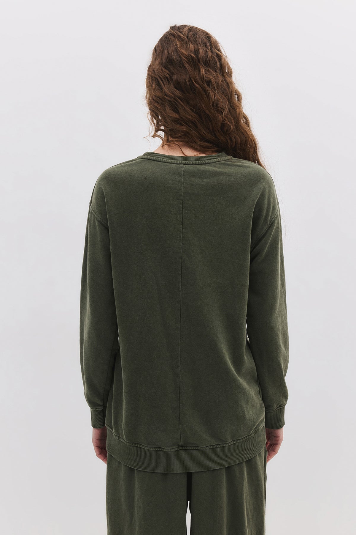 Sweatshirt mit Rundhalsausschnitt