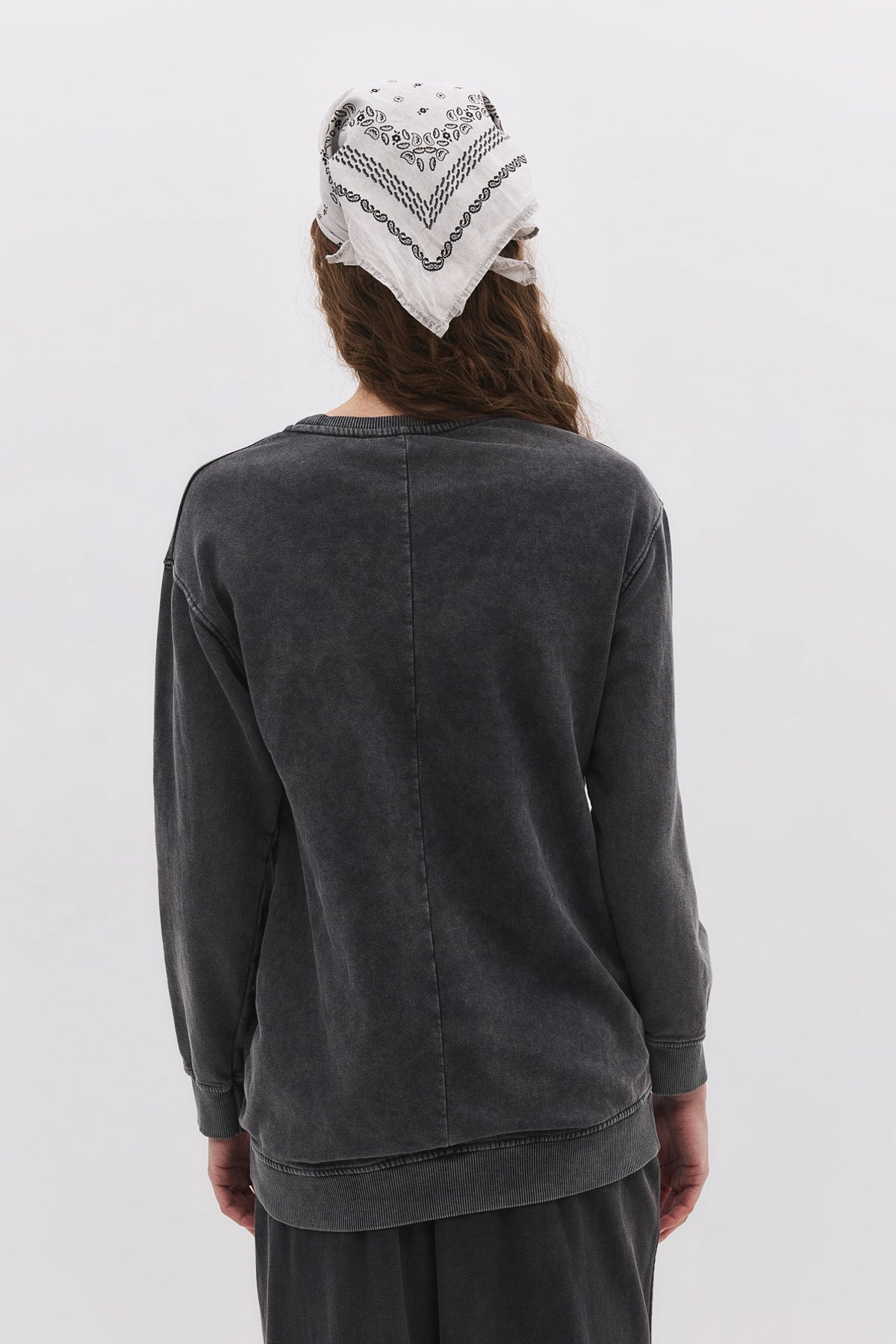 Sweatshirt mit Rundhalsausschnitt