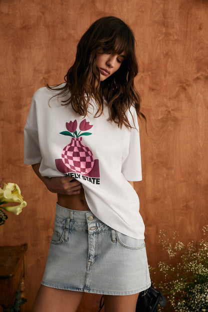 SPRINE Damen Baumwoll-T-Shirt