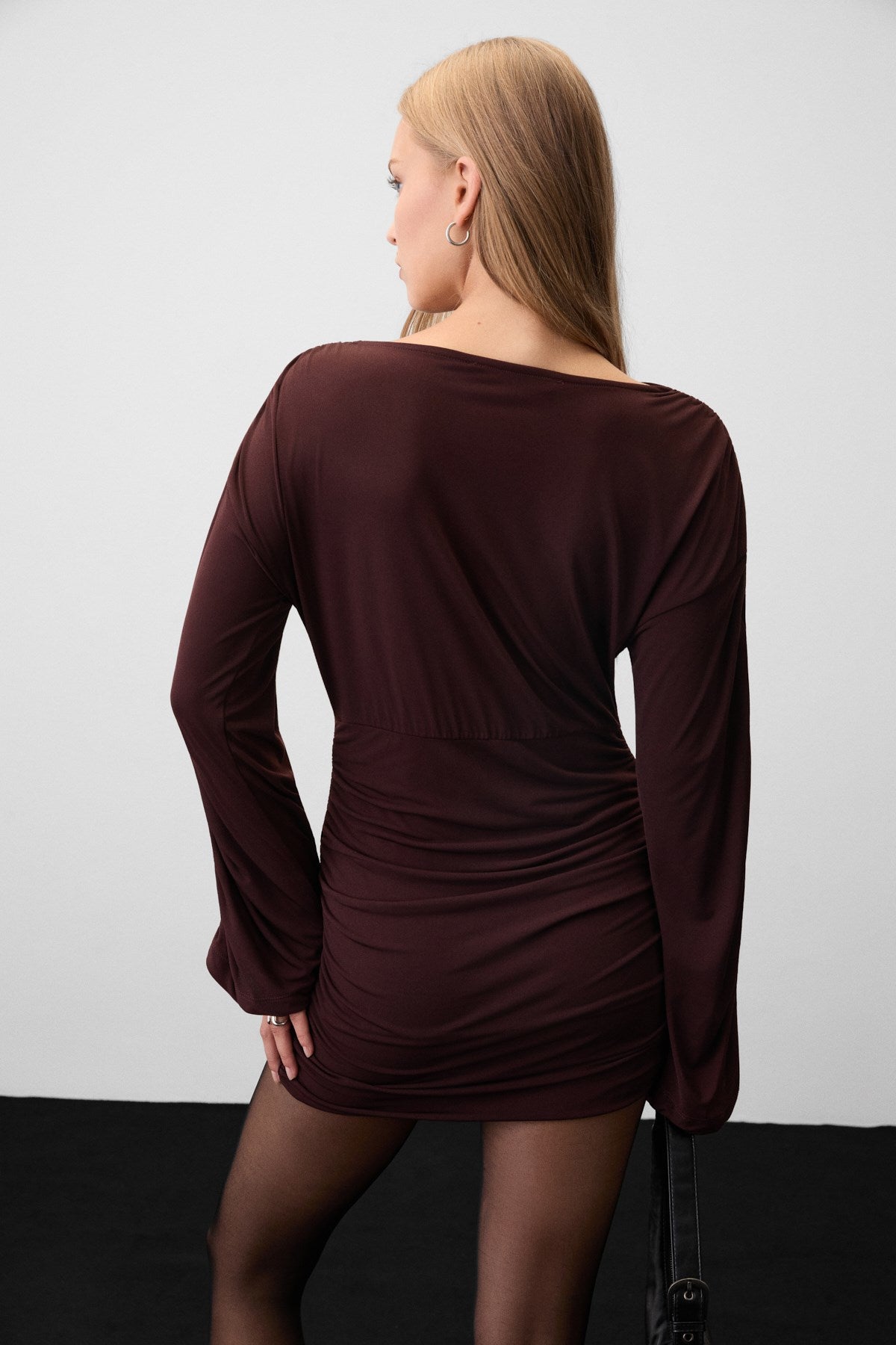 STAM Damen Minikleid mit Schnalle