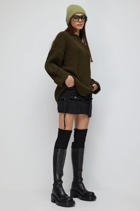 Strickpullover in Standardgröße (Übergröße)