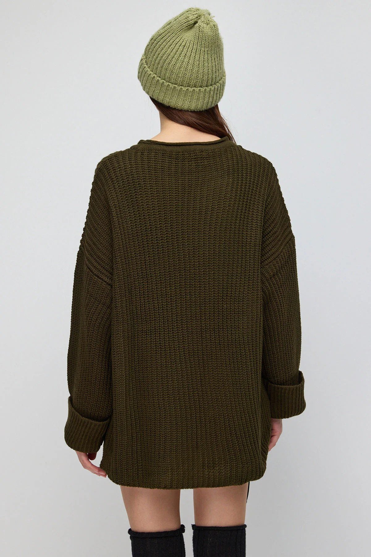 Strickpullover in Standardgröße (Übergröße)