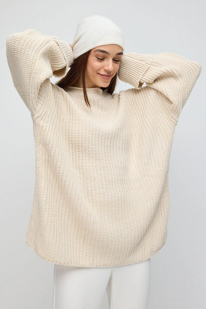 Strickpullover in Standardgröße (Übergröße)