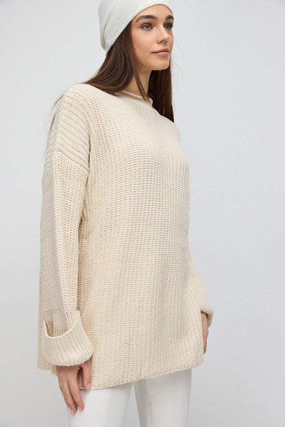 Strickpullover in Standardgröße (Übergröße)